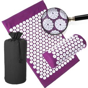 China Yoga Muscle Mat Luxury Acupressure Mat With Pillow wholesale