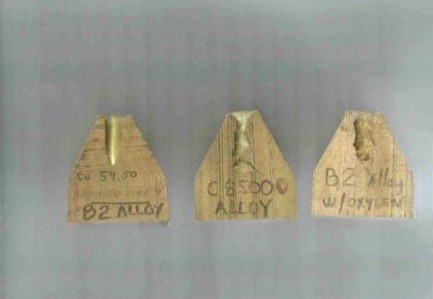 Ingot Melting Brass Grain Refiner Fined Reduced Casting Temp