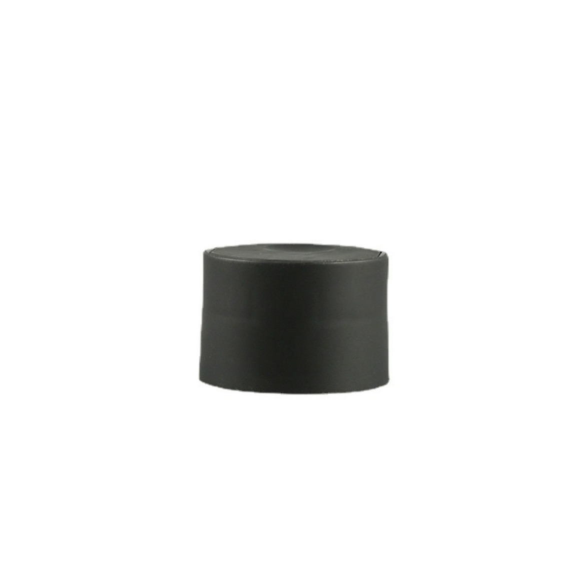 24MM 20MM Black Disc Top Cap 24/410 Double Wall Wide Frosted Cream Plastic Bottle Lids