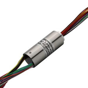 China IP50 Mini Capsule Slip Rings 30 Circuit 1A 240VAC Electric Swivel Slip Ring wholesale