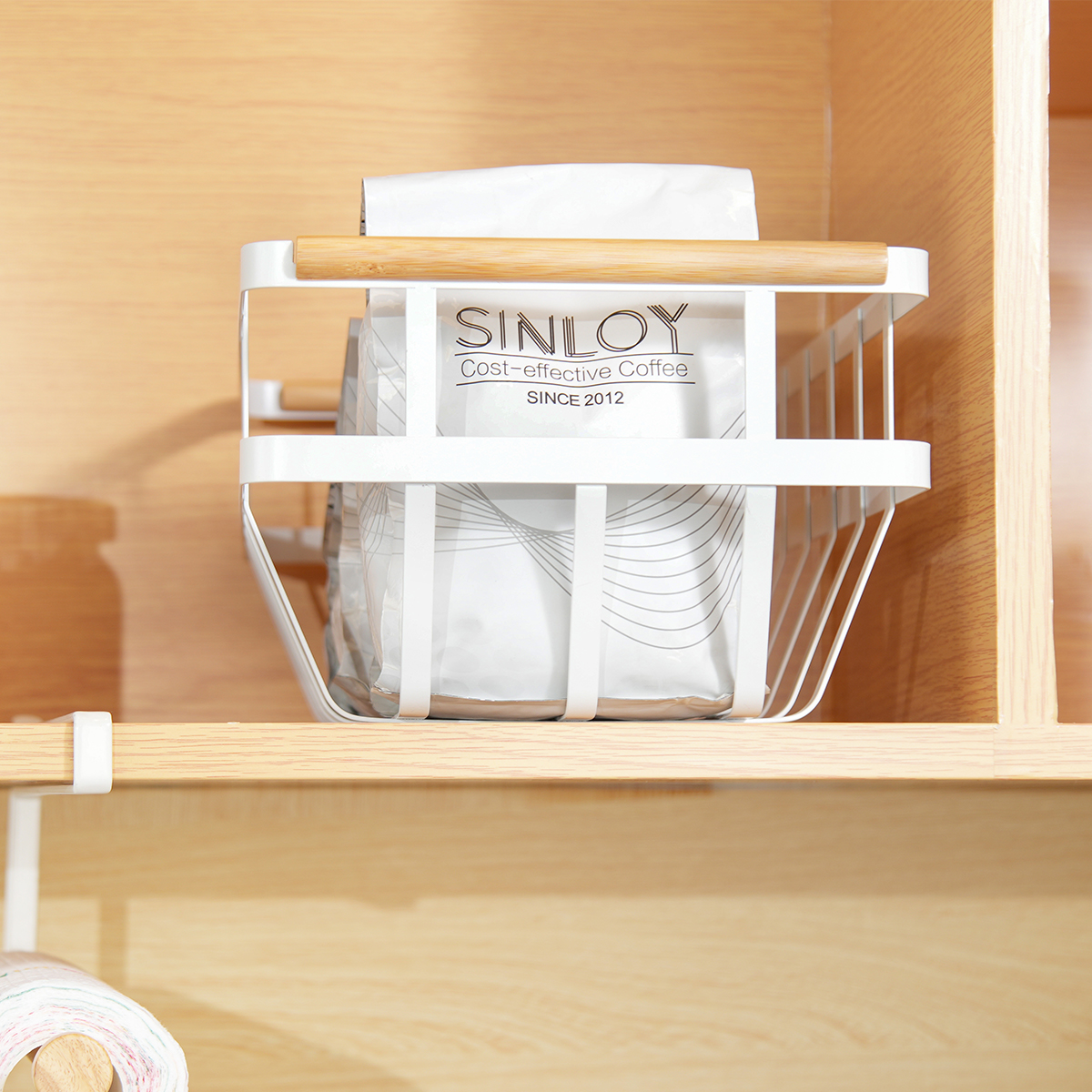 Wardrobe And Kitchen Organizer Set Multifunctional Wire Baskets Functional Design