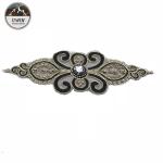 Distinct Design and Meaning Embroidered Bead Patch with Rhinestone Technical