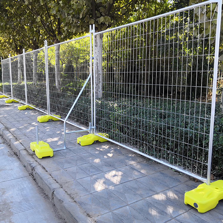 2.1mx2.4m Hot-Dipped Galvanized Building Construction Temporary Fence Panel For Sale