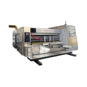 China High Effective Automatic Corrugated Carton Box Printing Slotting Die Cutting Machine wholesale