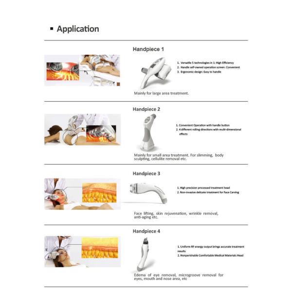 Radio Frequency 40KHz body shape Vacuum Machine For Weight Loss