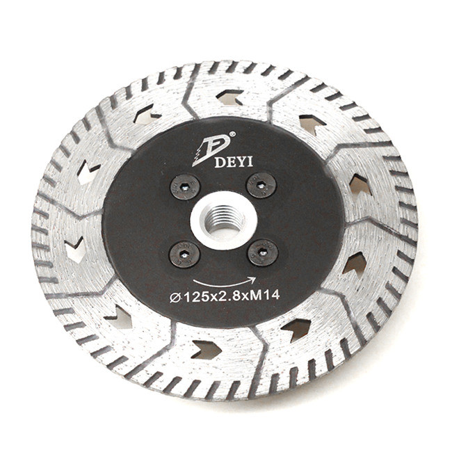 Marble Granite Masonry 125mm Grinding Diamond M14 Cutting Disc