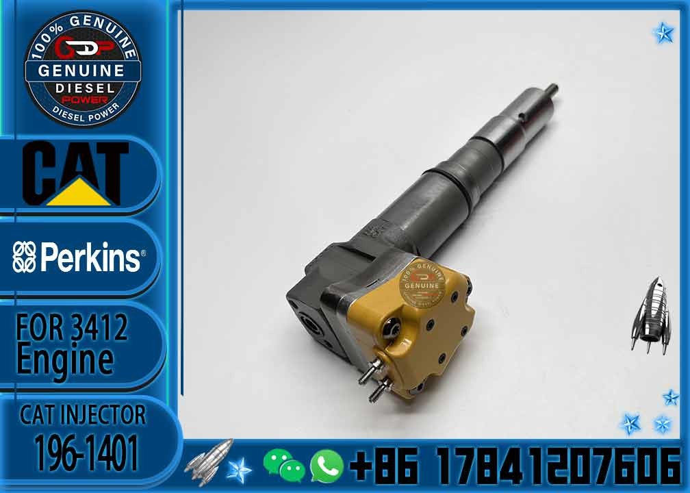 Cat 3126 Diesel Gp Unit Fuel Injector Assy Diesel Common Rail Injector 1961401 196-1401 For Caterpillar Truck