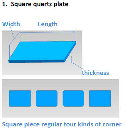 Custom High Purity Fused Silica High Resistant Quartz Glass Disc For View Window