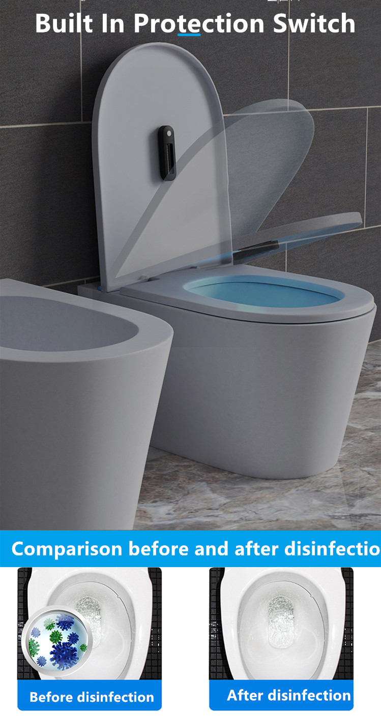 Charging Ultraviolet UVC LED Lamp Sanitizer Mini USB Household Toilet Disinfection