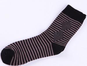 China Men's cotton Stripy Socks wholesale
