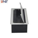 aluminum allouy material hidden design flip up power socket