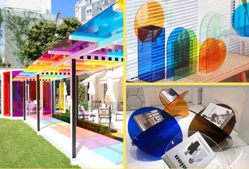 Custom Size Translucent Acrylic Sheets 24x48 Plexiglass Sheet With PE Film