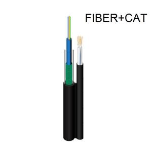 China CAT5E Copper CCA 24AWG Hybrid Optic Copper Fiber Optic Cable Hdmi Composite wholesale