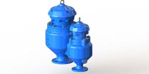 China Stainless Steel Internal Parts Sewage Air Release Valve DN50 - DN300 Anti Corrosion wholesale