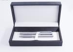 Professional Cardboard Pen Gift Box Grey Suede Lining Material Customized Logo