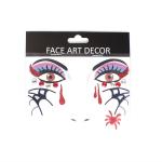Eco Friendly Transfer Decal Stickers Water Gel Custom Face Stickers