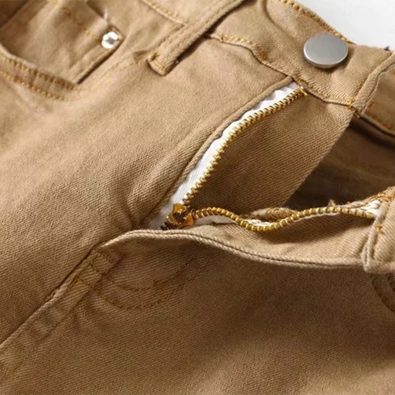 Oem Factory Manufacturer Custom Logo Flexible Mini Denim High Waisted Skirts With Built In Shorts