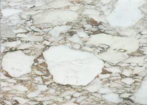 China Italian Fish Belly Gold Calacatta Oro Marble Tiles For Luxury Interior Decoration wholesale