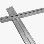 41×41mm Standard C Channel Steel Hot Dip Galvanized Strut Channel