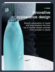 China IPX7 Rechargeable Professional Oral Irrigator Portable Water Flosser For Teeth Cleaning wholesale