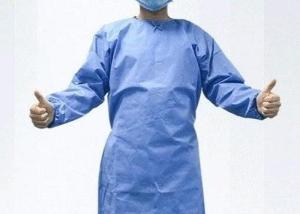 China S M L Disposable Surgical Gown Anti Static Anti Bacterial wholesale