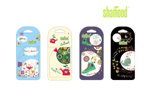 China Happy Hour Scent Paper Personalised Air Fresheners Not Vehicle Specific wholesale