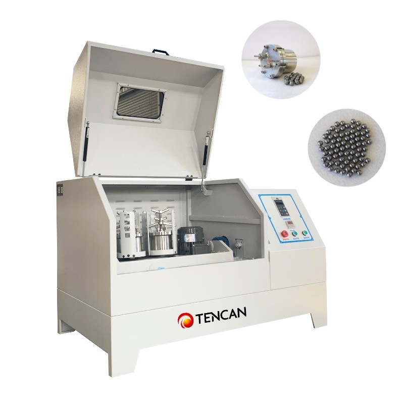 0.1-0.66kg/h Production Ability Planetary Ball Mill with Minimum 0.1μm Output Size