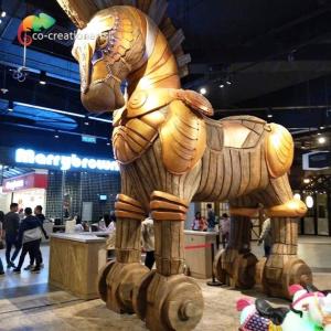 China Theme Park Custom Made Animatronics Trojans Model wholesale