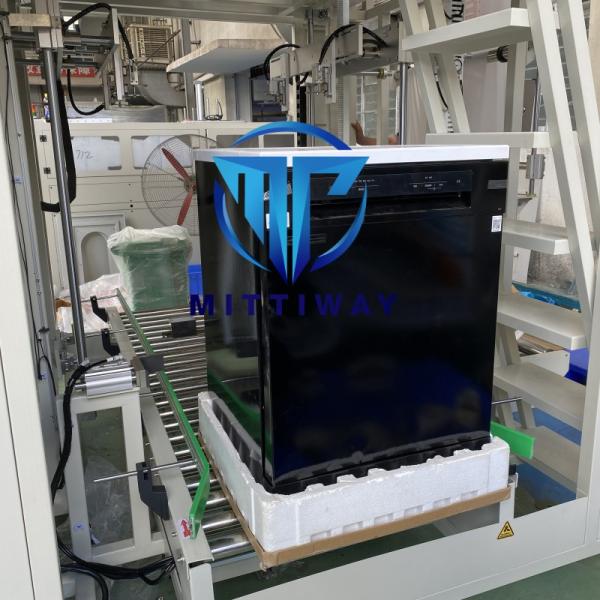 Custom Poly Automatic Bag Inserter Machine 220V / 380V Voltage