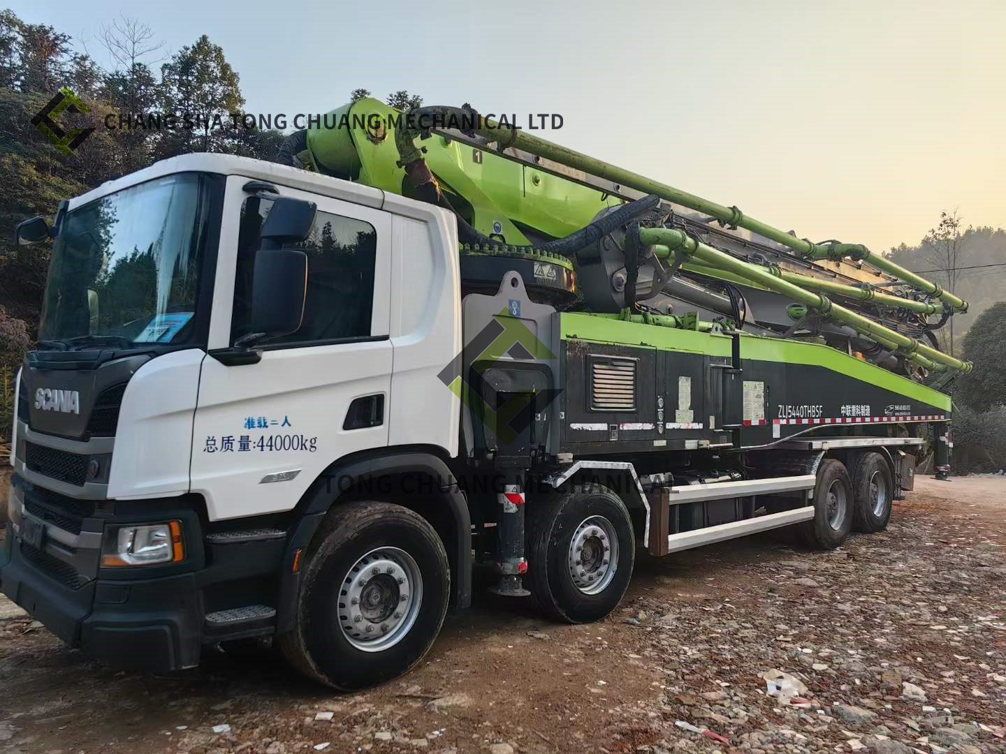 2020 Scania Chassis Zoomlion 4.0 Series ZLJ5440THBSF 63X-7 RZ Used Concrete Pump Truck