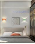 Decorative Wall Lamps Aluminum White /Green/Orange/Color 5W