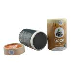 Antique Style Round Cardboard Tea Boxes , Food Packaging Box OEM / ODM