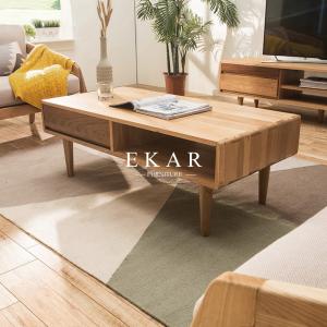 China Coffee Table Design Solid Wood Living Room Modern Furniture FL-B006-C wholesale