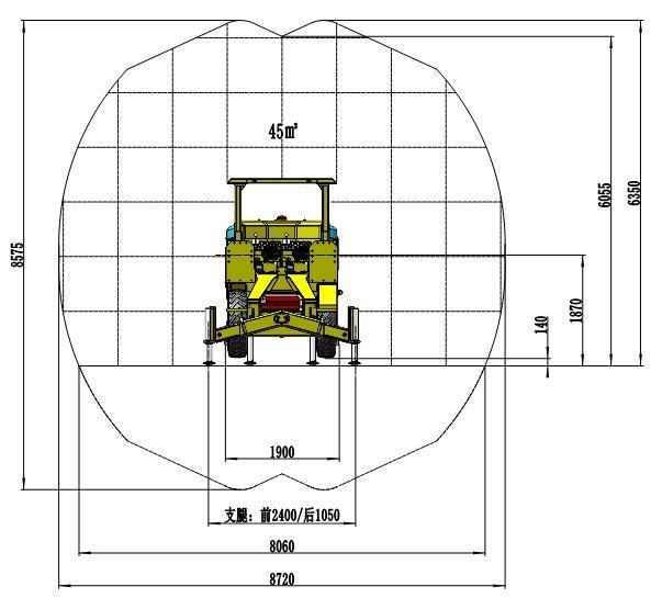Underground Hydraulic Rock Drill Tunnel Drilling Rig Mining Drilling Rig 2 Booms Drilling Jumbo