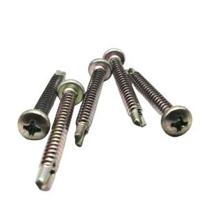 China Stainless steel 304 tapping self dovetail screw cross drilling screws wholesale