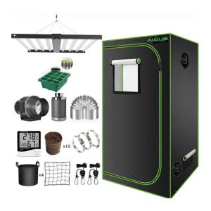 China 150x150x200cm Grow Tent Complete Kit For Weed 800w Tunable Spectra Grow Bars wholesale