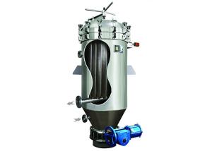 China NYB25 Stainless Steel Vertical Pressure Leaf Filter For Edible Oil Industry wholesale