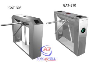 China Security Semi automatic Tripod Barrier Gate for building , Three Metal Rods wholesale