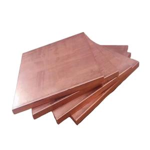 China 0.1mm-200mm Copper Cutting Sheet Plate Bright L/C Payment Terms wholesale