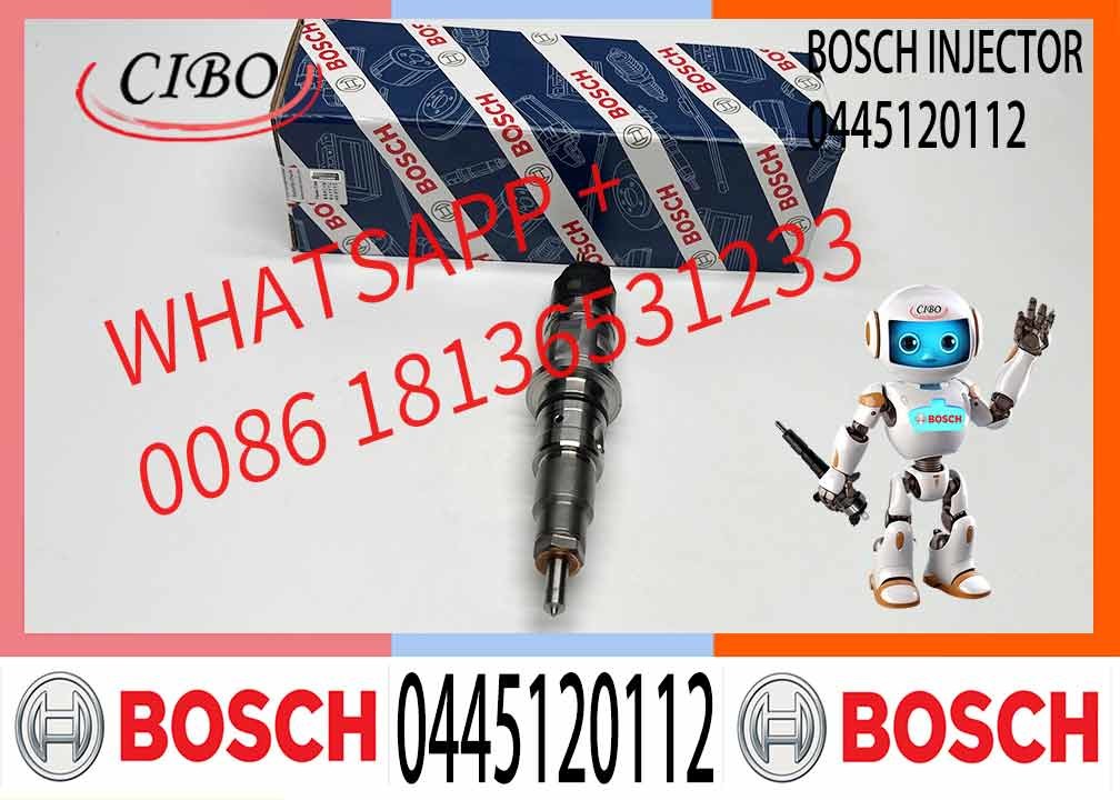 High Quality Diesel Engine Parts Common Rail Injector 0445120112 for Cummins ISC Engine injecteur du moteur diesel