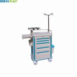 China 630 X 470 X 920mm ABS Emergency Medical Trolley Equipment wholesale