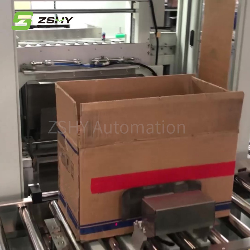 5.2s Circle Time Automatic Carton Packing Line Automatic Conveyor Feeding