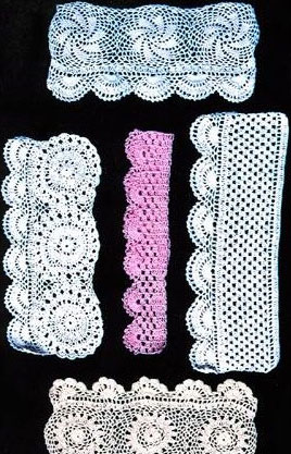 mixed color 20yards/lot(1.0cm wide) Cotton Crochet Lace Ribbon Wedding Sewing Bridal Bow L