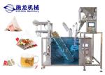 3.5Kw Nylon Triangle Pyramid Tea Bag Packaging Machine 80*90mm 2g