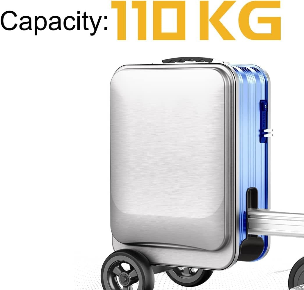 Smart Electric Spinner Trolley Travel Suitcase with TSA Lock 400mm x 200mm x 100mm