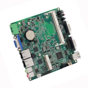 China Quad Cores J1900 NANO Fanless NUC Motherboard 4 COM 2 LAN Industrial Mainboard wholesale