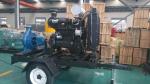 Trailer Diesel Water Pump Set With Cummins Diesel Engines For Agriculture