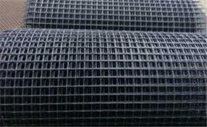 China Black Steel Crimped Wire Mesh , Rod Vibrating 18 Gauge Woven Wire Mesh wholesale