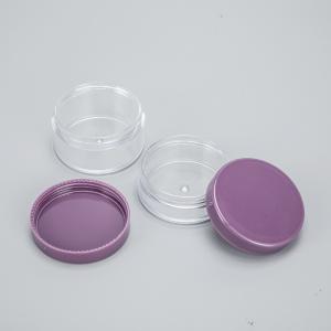 China Empty Cosmetic Jar 3ml 5ml Plastic Clear Cream Jar wholesale