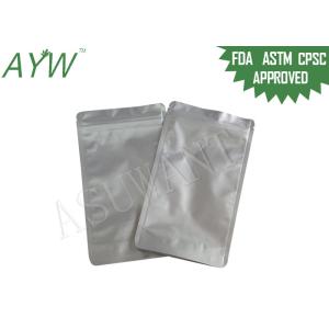 China Oxidizer Proof Stand Up Resealable Foil Bags 8oz / 226g For Tobacco Leaf wholesale